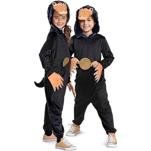 Niffler Costume for Kids size 4-6 Fantastic Beasts Halloween Costume Jumpsuit w - Picture 1 of 10